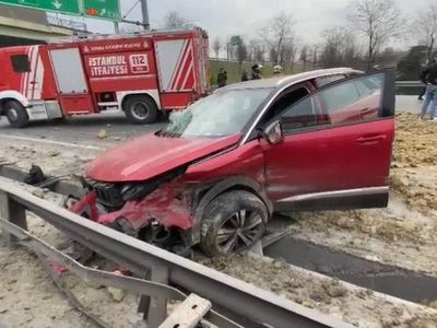Basın Ekspres yolunda korkunç kaza: Çok sayıda yaralı var