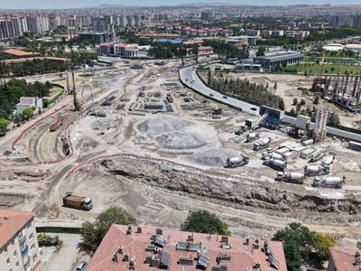 Başkan Büyükkılıç şantiyede: gündem Kartal katlı kavşağı