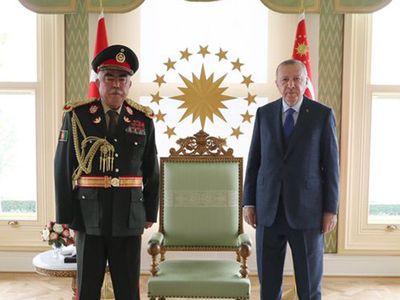 Başkan Erdoğan, Afganistan Eski Cumhurbaşkanı Yardımcısı İle Görüştü