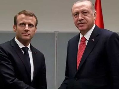 Başkan Erdoğan ile Macron görüştü: Erdoğan, Macron'u tebrik etti