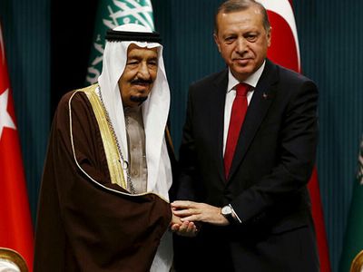 Başkan Erdoğan Kral Selman'la Telefonda Görüştü