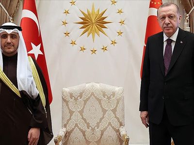 Başkan Erdoğan, Kuveyt Dışişleri Bakanı İle Görüştü