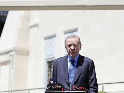 Başkan Erdoğan'dan önemli açıklamalar: Kimse kusura bakmasın bu terör örgütlerinin NATO'ya girmesine bir evet diyemeyiz