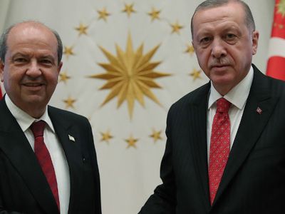 KKTC Cumhurbaşkanı Ersin Tatar Başkan Erdoğan'ın Davetlisi Olarak Türkiye'ye Geldi