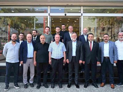 Başkan İbrahim Burkay, BEKSİAD üyeleriyle bir araya geldi