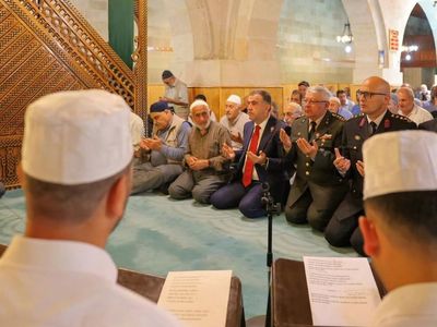Bayburt’ta şehitler için camilerde Kur’an-ı Kerim okundu