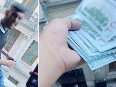 Beyoğlu'nda otel penceresinden sahte dolar atmıştı! Sahte dolarla gösteri yapan turist yakalandı
