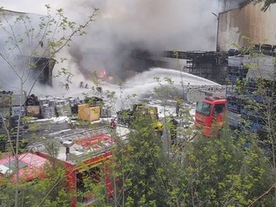 Bilecik'te korku dolu anlar: Fabrikada yangın çıktı!