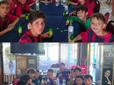 Bilecik'te minik futbolcular dostluk için sahaya çıktı