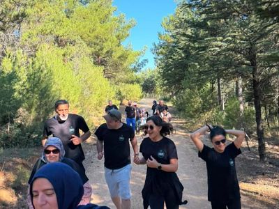 Bilecik'te özel bireyler için farkındalık yürüyüşü düzenlendi