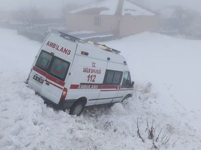 Bingöl'de ambulans şarampole yuvarlandı: Çokça yaralı var