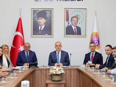 Birleşmiş Milletler ILO Heyeti Ordu Valisi ile Buluştu