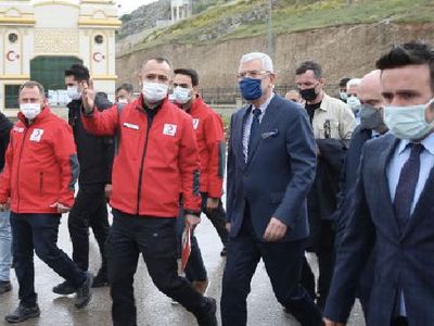 BM Genel Kurul Başkanı Volkan Bozkır Hatay'ı Ziyaret Etti