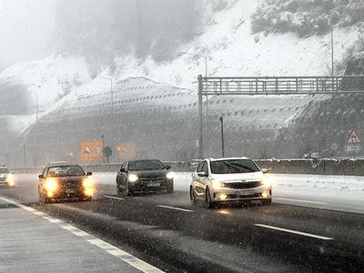 Bolu Dağı'nda Kar Kalınlığı 20 Santimetre Oldu