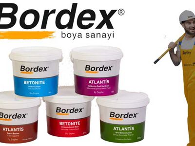 Bordex dekoratif boya üretiminde liderliğini koruyor!