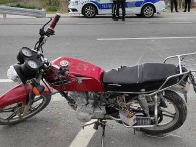 Burdur’da Tır, Motosiklete Çarptı! 10 Yaşındaki Çocuk Yaralandı