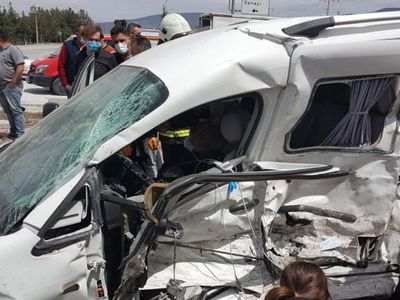Burdur’da Yaşlı Çift Trafik Kazasında Hayatını Kaybetti