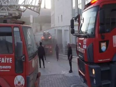 Burdur'daki öğrenci yurdunda yangın çıktı!