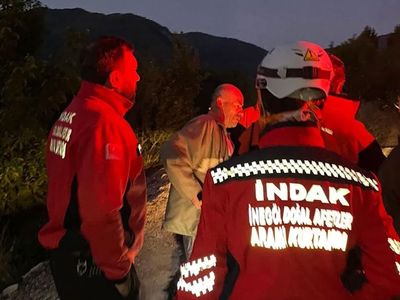 Bursa'da Kayıp Olduğu Sanılan Şahıs Kendisini Arama Çalışmasına Katıldı