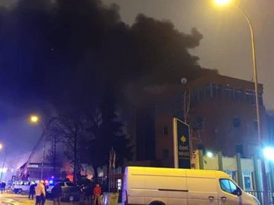Bursa'da Korkutan Yangın! Müdahale Devam Ediyor