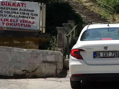 Bursa'nın Uludağ yolunda seyir halinde olan ve o esnada navigasyon kullanan sürücülere dikkat!