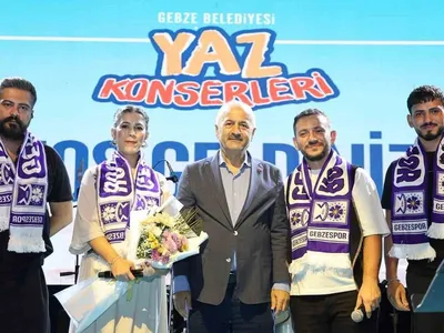 Gebze'de yaz etkinlikleri sona erdi: Grup İmera ile Karadeniz rüzgarı esti