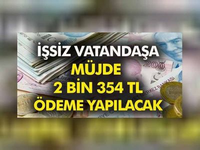 Çalışan ve işsiz binlerce kişinin hesabına 2 bin 354 TL yatırılıyor! Bakan Yanık ödemelerin detaylarını açıkladı!
