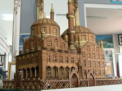 Camiden ilham aldı, binlerce kibrit çöpüyle maketini yaptı! Tam 27 yıldır onunla