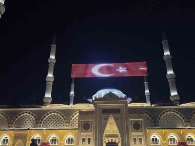 Çamlıca Camii’nde 15 Temmuz’un 10. yılında sela sesleri yankılandı
