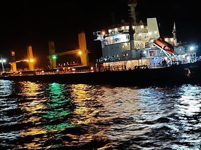 Çanakkale Boğazı'nda Gemi Kazası
