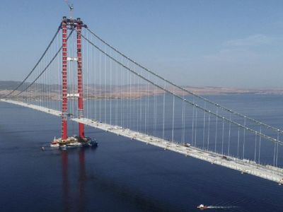 Çanakkale köprüsü kaç km uzunlukta, giriş ve çıkışları nerede?