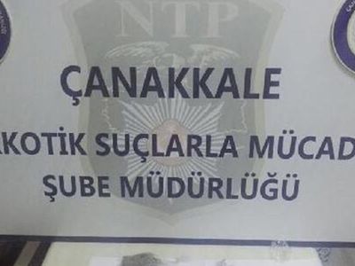 Çanakkale’de 200 Bin Lira Değerinde Uyuşturucu Madde Ele Geçirildi