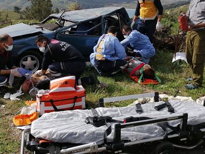 Çanakkale’de Takla Atan Aracın Sürücüsü Hayatını Kaybetti