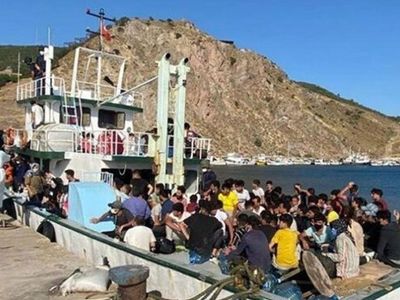 Çanakkale'den Yunanistan'a Gitmeye Çalışan 204 Kaçak Göçmen Yakalandı!