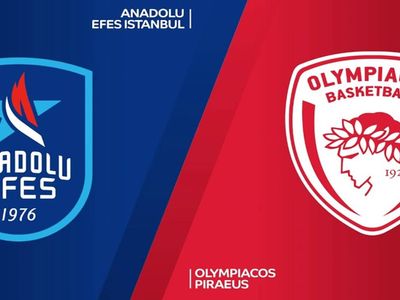 Canlı maç izle: Anadolu Efes Olympiakos maçını canlı izle S Sport