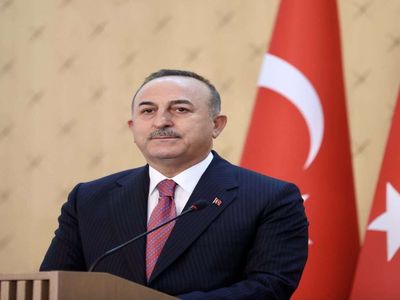 Çavuşoğlu’nun bozkurt işareti