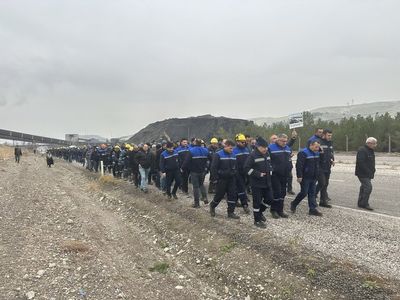 Çayırhan’daki maden işçilerinden Ankara’ya yürüme kararı