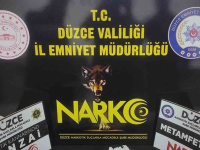Düzce'de uyuşturucu operasyonunda 46 kişi hakkında işlem yapıldı