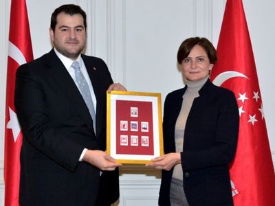 CHP’li Kaftancıoğlu'ndan Saadet Partisi’ne Ziyaret