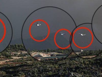 CHP'li Muhittin Böcek'in Yangın Bölgesi Gündoğmuş'a 'Helikopter Gelmedi' Yalanı Asılsız Çıktı