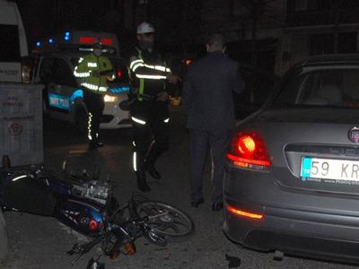 Çorlu'da Trafik Kazası: 2 Yaralı