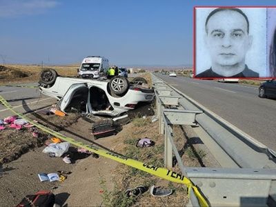 Çorum'da Feci Kaza: Polis Çift Hayatını Kaybetti, İki Çocukları Yaralı