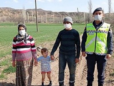 Çorum’da Kaybolan Çocuk Jandarma Tarafından Bulundu
