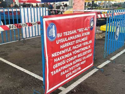 Çorum'da 'seç-al' kuralını ihlal eden tezgaha kapatma cezası