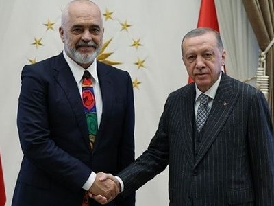 Cumhurbaşkanı daveti üzerine Arnavutluk Başbakanı Rama, Türkiye’ye geldi!