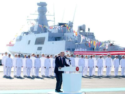Cumhurbaşkanı Erdoğan 23 Nisan’ı TCG Anadolu’da kutlayacak: Gemiyi çocuklarla beraber uğurlayacak