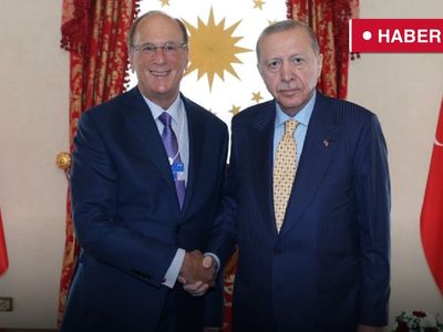 Cumhurbaşkanı Erdoğan, BlackRock CEO’su Larry Fink’i Kabul Etti