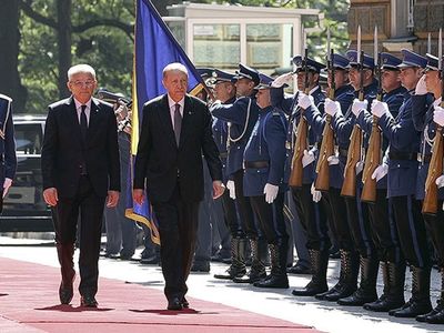 Cumhurbaşkanı Erdoğan, Bosna Hersek'te resmi törenle karşılandı!