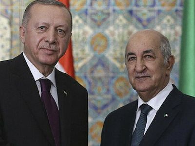 Cumhurbaşkanı Erdoğan Cezayir Cumhurbaşkanı ile Telefonda Görüştü