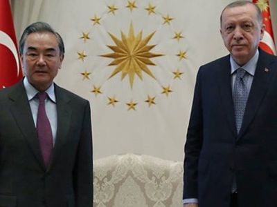 Cumhurbaşkanı Erdoğan Çin Dışişleri Bakanı ile Görüştü